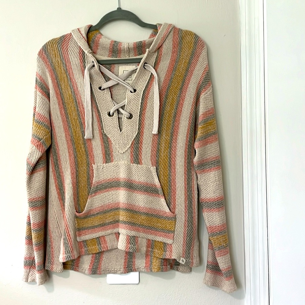 Ripcurl small long sleeve strip sweater